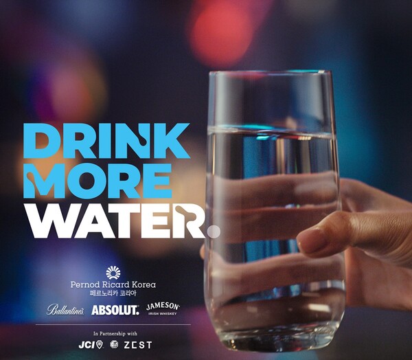 Pernod Ricard Korea Successfully Executes Drink More Water Campaign