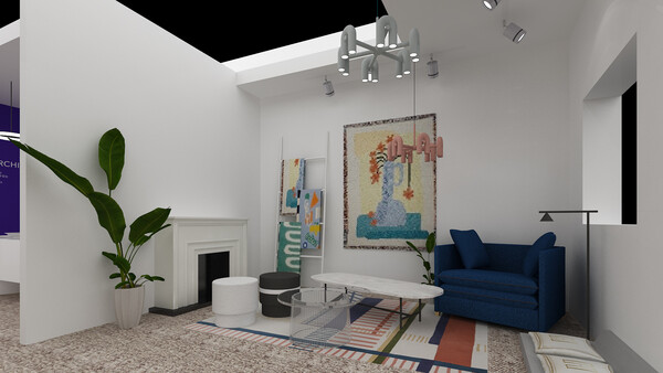 [▲2022 서울리빙디자인페어 롯데백화점 '메종아카이브' 부스 = ©롯데쇼핑]