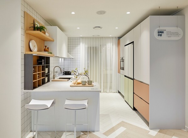 [▲리바트 집테리어 '컴팩트 주방' 이미지 = ©현대리바트]