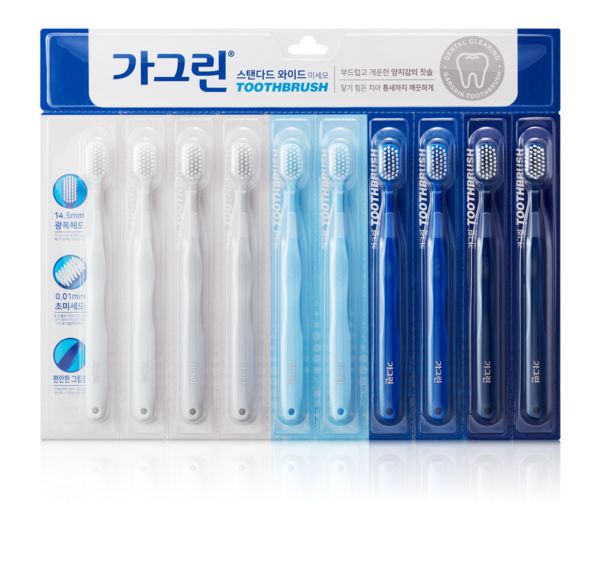 ©AP신문 / 이미지 제공 = 동아제약, ▲동아제약은 ‘가그린 스탠다드 와이드 미세모 칫솔’ 을 출시했다.