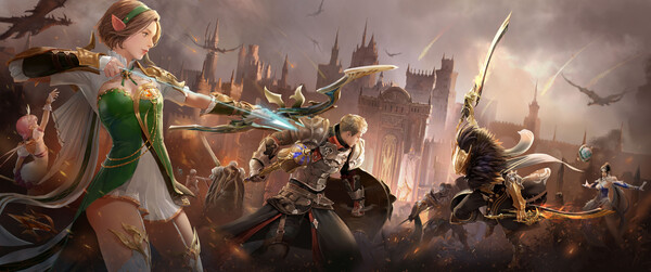 ©AP신문(AP뉴스)/ 이미지 제공 = 넥슨, ▲‘HIT2’ 공성전 일러스트