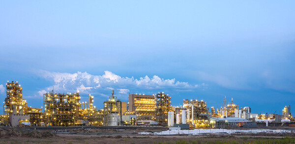 ©AP신문(AP뉴스)/ 이미지 제공 = 한화솔루션, ▲REC실리콘 공장 전경