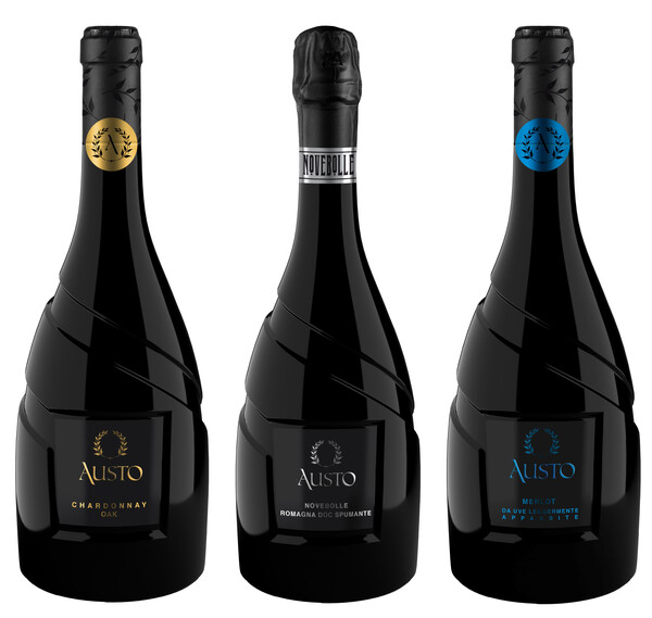 ©AP신문(AP뉴스)/ 이미지 제공 = 하이트진로 ▲아우스토 샤르도네 오크, 아우스토 노베볼레 로마냐 스푸만테, 아우스토 메를로
