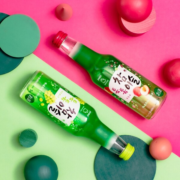 ©AP신문(AP뉴스)/ 이미지 제공 = 하이트진로 ▲일본에 출시되는 '참이슬톡톡'