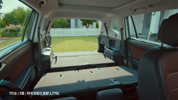 [AP신문광고평론 No.626]  제품의 강점을 구체적으로 전달한다. 사진 폭스바겐코리아 유튜브 캡처 ⓒAP신문