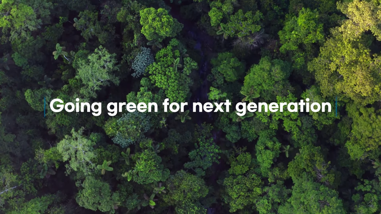 [AP신문 광고평론 No.761]  지속가능한 성장에 대한 메시지를 던진다. 사진 포스코이앤씨 유튜브 캡처 ⓒAP신문