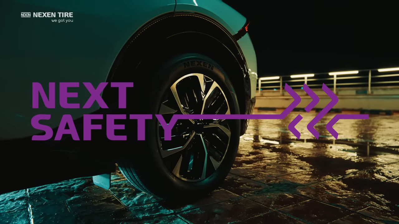 [AP신문 광고평론 No.789] 'NEXT SAFETY'를 슬로건으로 내세운다. 사진 넥센타이어 유튜브 캡처 ⓒAP신문(AP뉴스)
