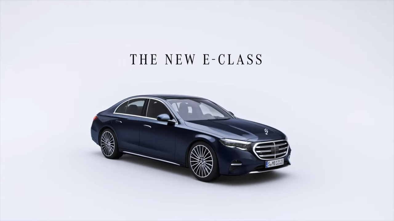 [AP신문 광고평론 No.979]  벤츠의 새로운 E-Class. 사진 Mercedes-Benz Korea 유튜브 캡처 ⓒAP신문(AP뉴스)