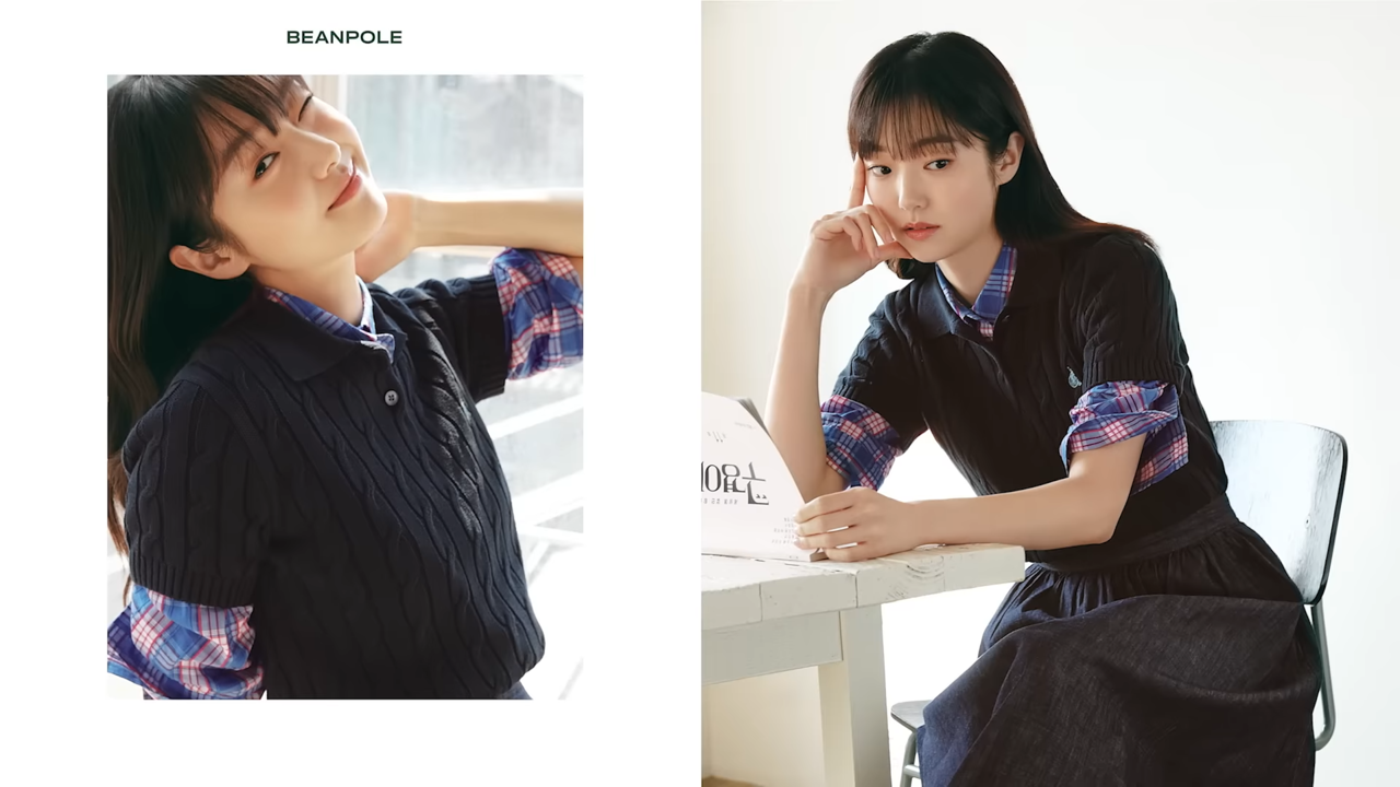 [AP신문 광고평론 No.1022] 중간중간 등장하는 화보 컷. 사진 빈폴 유튜브 캡처 ⓒAP신문(AP뉴스)