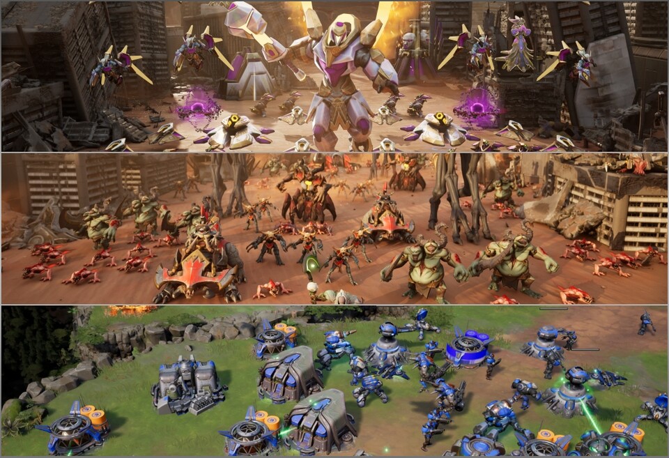 ©AP신문(AP뉴스)/ 이미지 제공 = 카카오게임즈 ▲(위에서부터) ‘셀레스철’ 군단, ‘인퍼널’ 군단, ‘뱅가드’ 군단