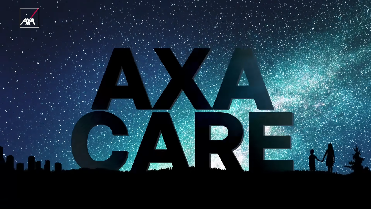 [AP신문 광고평론 No.1202] 'CARE(케어)'를 키워드로 강조한다. 사진 AXA손해보험 유튜브 캡처ⓒAP신문(AP뉴스)