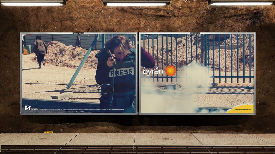 Pressbyrån, Reporters Without Borders, 사진가:Abbas Momani