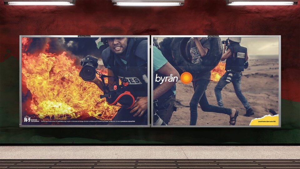 Pressbyrån, Reporters Without Borders, 사진가:Mohamed Asad