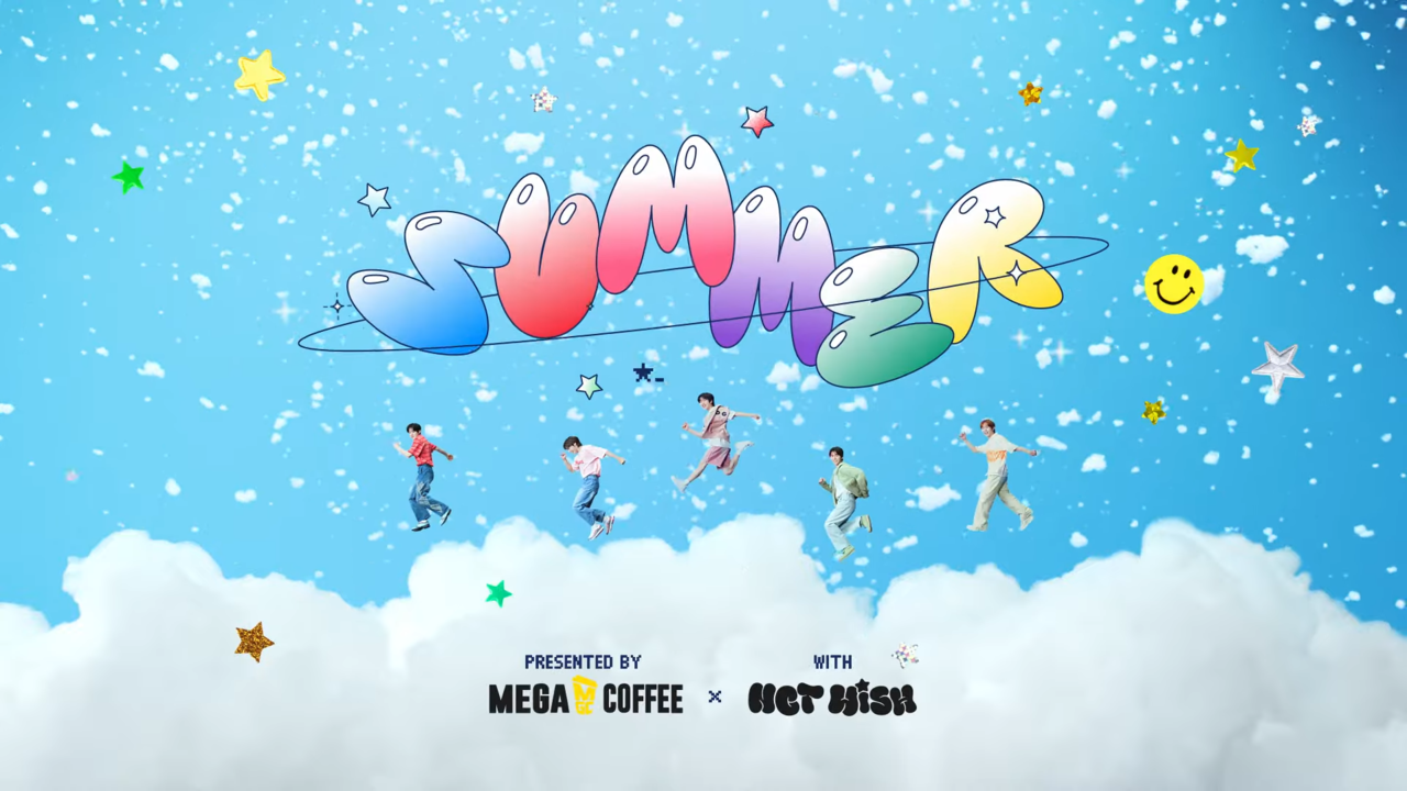 [AP신문 광고평론 No.1283]  ​​​​​​​청량한 색감을 강조했다. 사진 메가MGC커피 유튜브 캡처ⓒAP신문(AP뉴스)