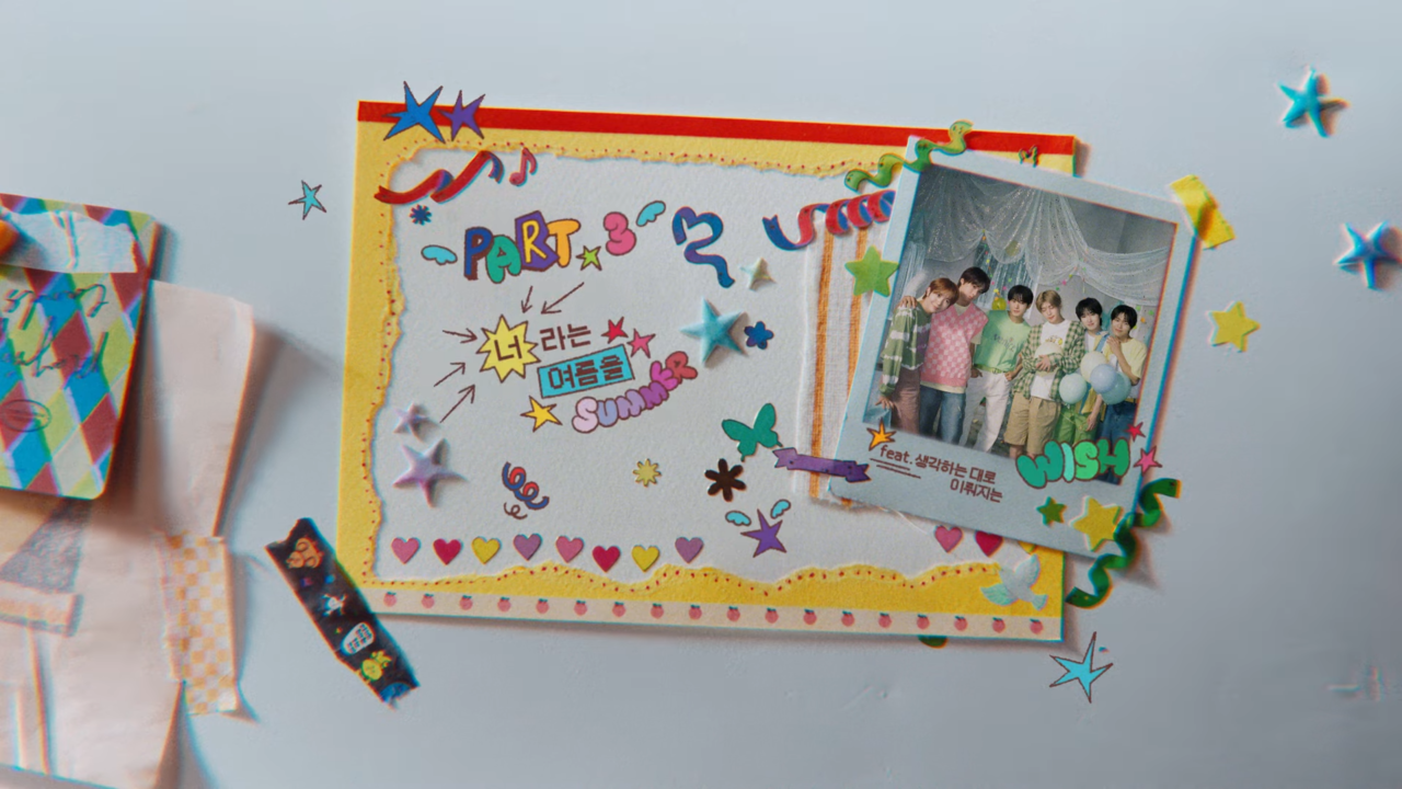 [AP신문 광고평론 No.1283]  ​​​​​​​아기자기한 소품을 다수 활용한다. 사진 메가MGC커피 유튜브 캡처ⓒAP신문(AP뉴스)