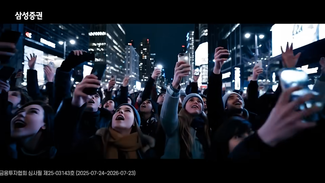 [AP신문 광고평론 No.1333]  삼성증권이 '씬의 한 수 - 작전명 엠팝(mPOP)' 캠페인을 공개했다. 사진 삼성증권 유튜브 캡처ⓒAP신문(AP뉴스)