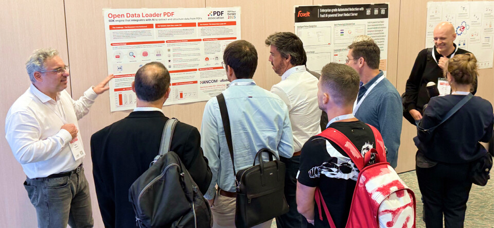 ©AP신문(AP뉴스)/이미지 제공 = 한컴그룹 ▲한컴은 독일 베를린에서 열린 '2025 PDF Days Europe'에 참가해 '오픈데이터로더 PDF'를 선보였다.