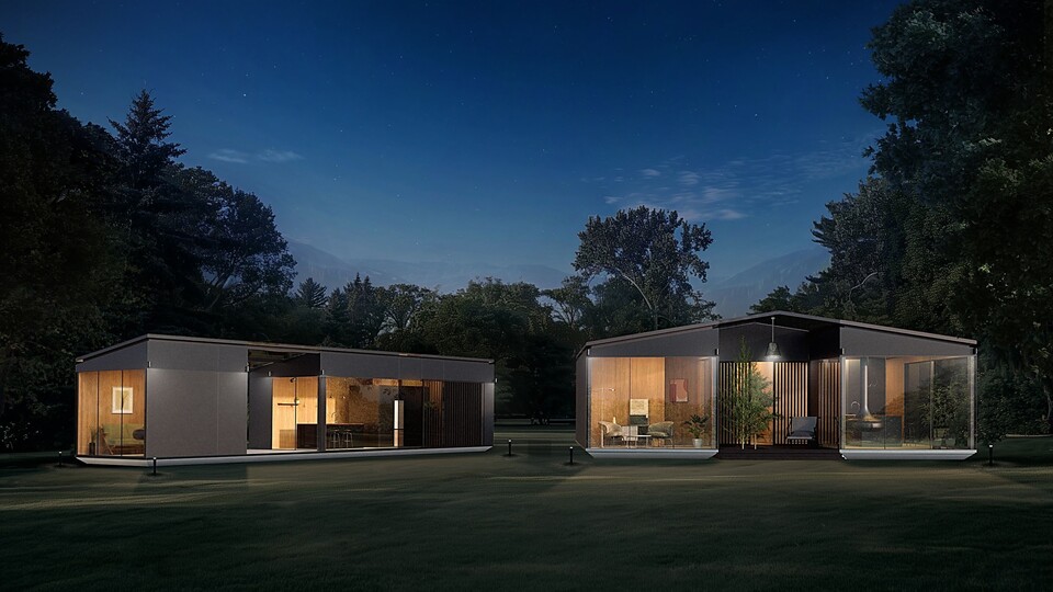 ©AP신문(AP뉴스)/이미지 제공 = 삼성전자 ▲'IDEA 2025'에서 은상을 수상한 '삼성 스마트 모듈러 하우스(Samsung Smart Modular House) 선행 콘셉트'