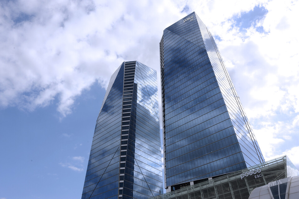 ©AP신문(AP뉴스)/이미지 제공 = 포스코이앤씨 ▲포스코이앤씨 송도사옥 전경.