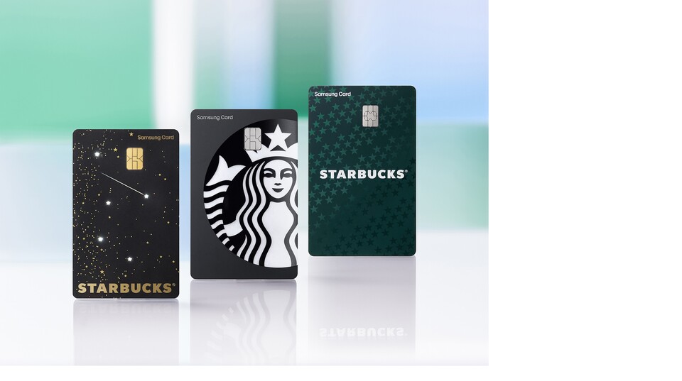 ©AP신문(AP뉴스)/이미지 제공 = 삼성카드 ▲'스타벅스 삼성카드'