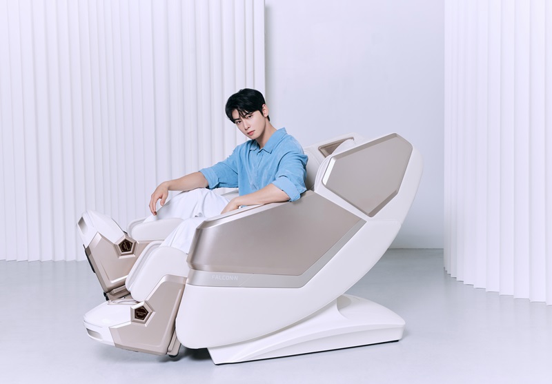 ©AP신문(AP뉴스)/이미지 제공 = 바디프랜드 ▲바디프랜드 듀얼 콤팩트 헬스케어로봇 ‘팔콘N’