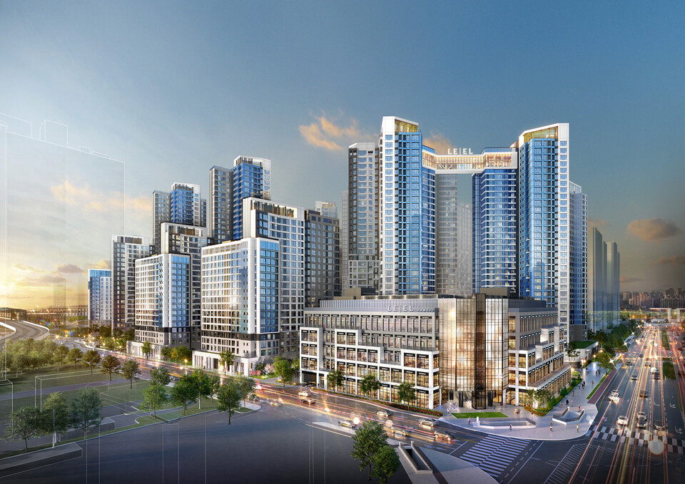 ©AP신문(AP뉴스)/이미지 제공 = 롯데건설 ▲'잠실 르엘’ 투시도