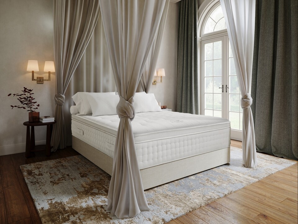 ©AP신문(AP뉴스)/이미지 제공 = 신세계까사 ▲신세계까사 마테라소 헤리티지 컬렉션 매트리스 '에보니'