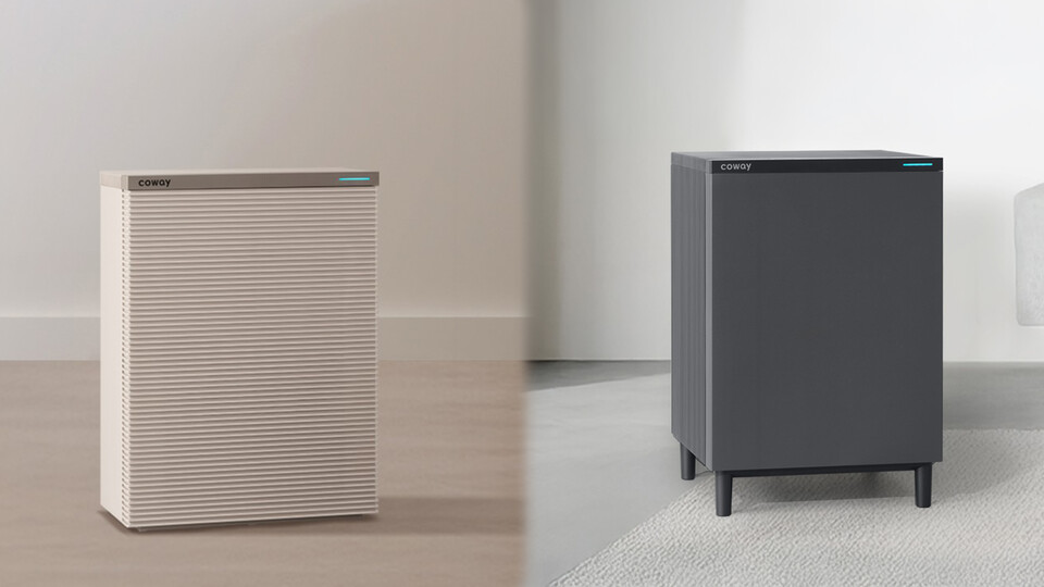 ©AP신문(AP뉴스)/이미지 제공 = 코웨이 ▲스퀘어핏 공기청정기 38㎡·82㎡