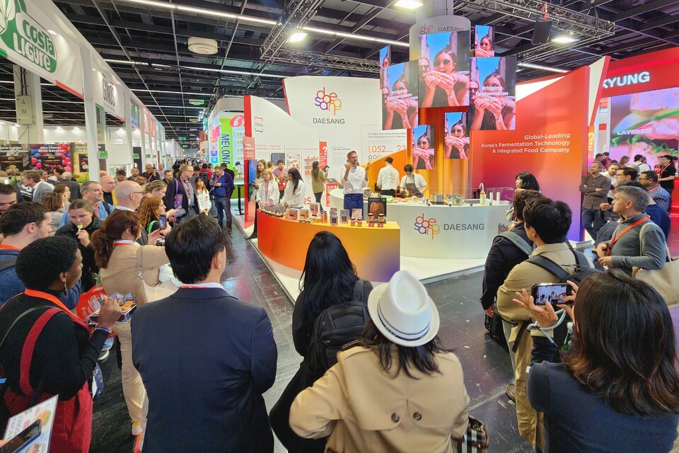 ©AP신문(AP뉴스)/ 이미지 제공 = 대상 ▲ 대상이 지난 4일부터 8일까지 세계 최대 식품 박람회 '아누가 2025'에 참가했다.