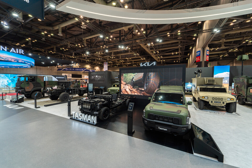 ©AP신문(AP뉴스)/이미지 제공 = 기아 ▲‘서울 ADEX 2025’ 기아 전시관 전경