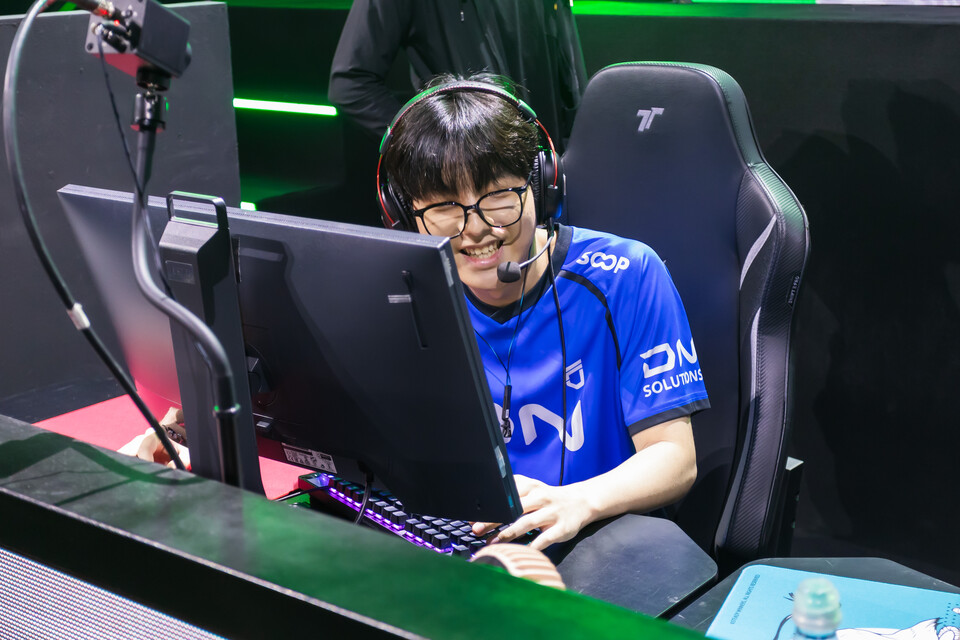 ©AP신문(AP뉴스)/이미지 제공 = 크래프톤 ▲DN 프릭스 '디엘' 김진현 선수.