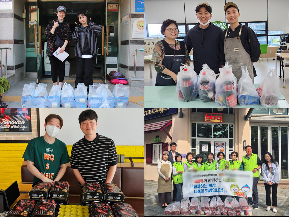 ©AP신문(AP뉴스)/ 이미지 제공 = 제너시스비비큐그룹 ▲제너시스비비큐그룹은 패치릴을 통해 10월 한 달간 전국 각지의 복지시설과 기관에 치킨 1000마리를 전달했다.