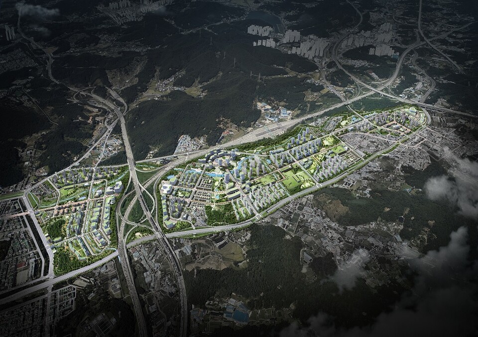 ©AP신문(AP뉴스)/이미지 제공 = LH ▲안산장상지구 조감도