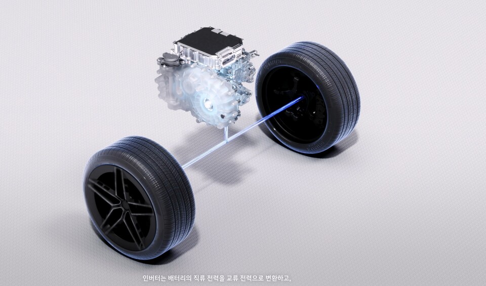 ©AP신문(AP뉴스)/이미지 제공 = 현대자동차그룹 ▲2-스테이지 모터시스템 영상 캡쳐