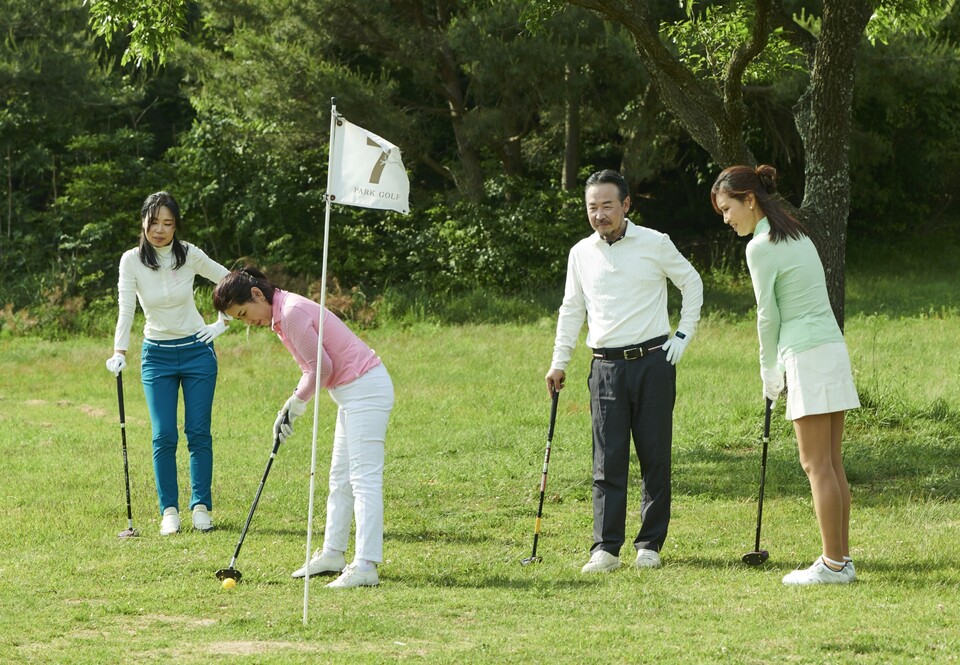 ©AP신문(AP뉴스)/이미지 제공 = 클립아트코리아 ▲파크골프 경기 모습.