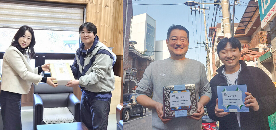 ©AP신문(AP뉴스)/이미지 제공 = 남양유업 ▲남양유업은 2026년 대학수학능력시험을 앞둔 대리점주 및 임직원 자녀 90명에게 응원 선물과 격려 메시지를 전달했다.