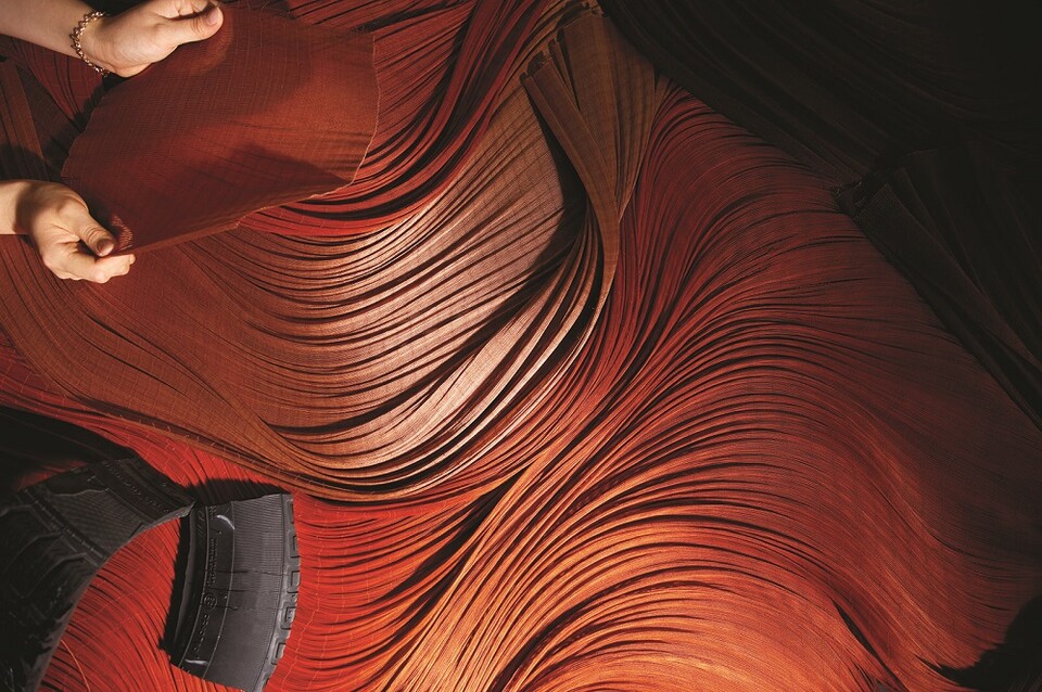 ©AP신문(AP뉴스)/이미지 제공 = HS효성 ▲HS효성첨단소재 타이어코드 제품