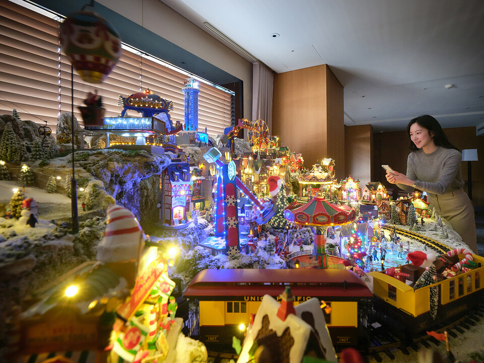 ©AP신문(AP뉴스)/이미지 제공 = 호텔신라 ▲서울신라호텔 ‘메리 신라 빌리지’