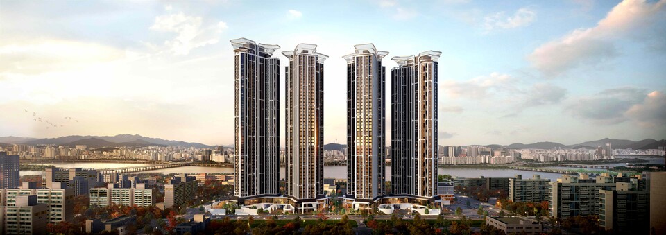 ©AP신문(AP뉴스)/이미지 제공 = 삼성물산 ▲래미안 와이츠 투시도