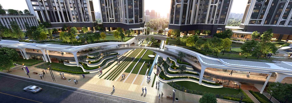 ©AP신문(AP뉴스)/이미지 제공 = 삼성물산 ▲래미안 와이츠 입면 디자인