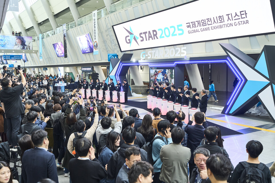 ©AP신문(AP뉴스)/이미지 제공 = 지스타 조직위원회 ▲국제게임전시회 지스타 2025가 '이야기가 있는 전시'를 테마로 한 새로운 시도로 게이머들의 뜨거운 관심을 모으며 나흘간의 여정을 성황리에 마무리했다.  