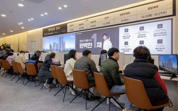 사진 = 복정역 에피트   견본주택 내부  