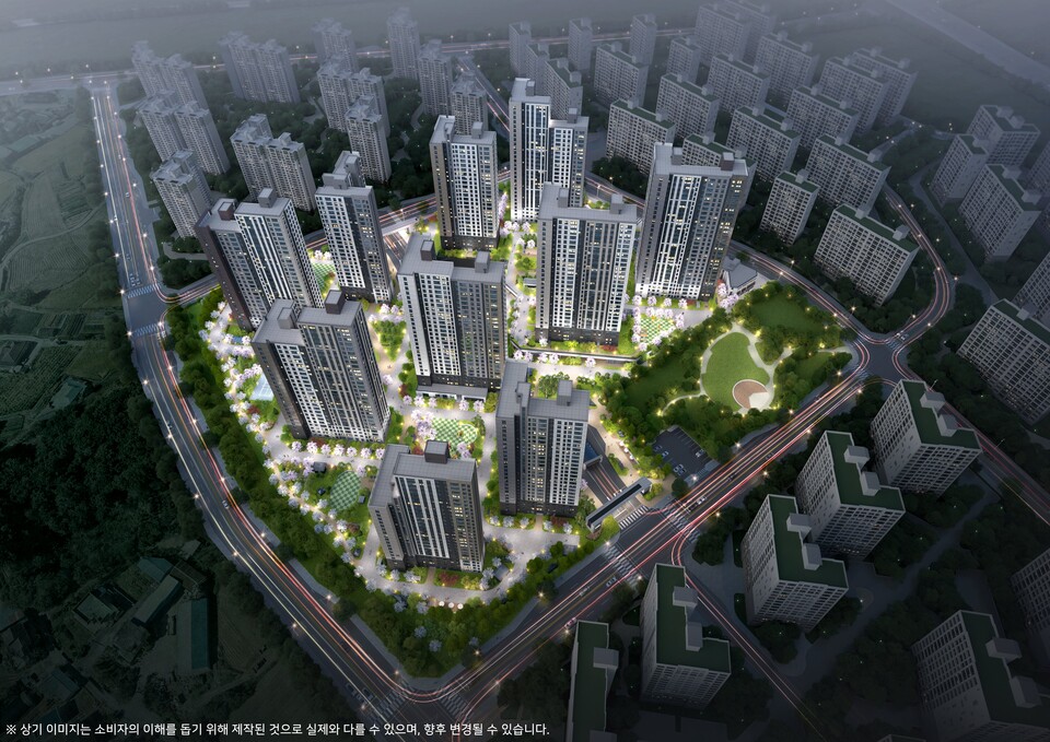 ©AP신문(AP뉴스)/이미지 제공 = 두산건설 ▲'두산위브더제니스 센트럴 천안' 조감도