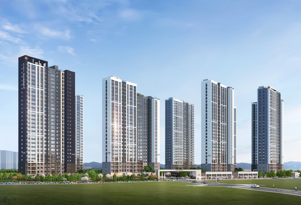 ©AP신문(AP뉴스)/이미지 제공 = 호반그룹 ▲'호반써밋 인천검단 3차' 투시도